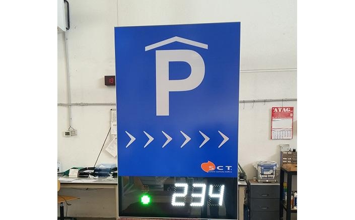 Variable Message Board for Car Parks
