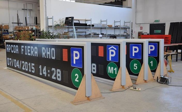 Variable Message Board for Car Parks