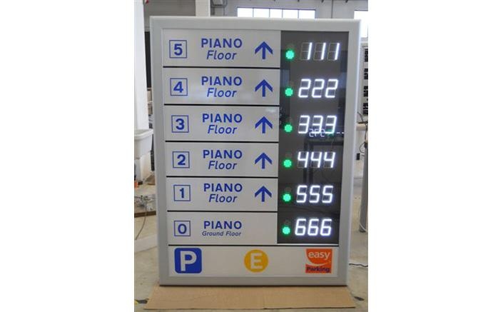 Variable Message Board for Car Parks