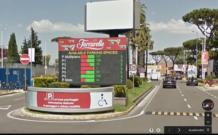 Variable Message Board for Car Parks