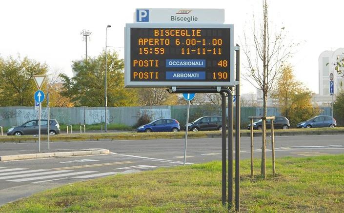 Variable Message Board for Car Parks