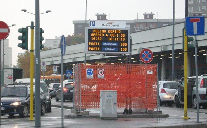 Variable Message Board for Car Parks