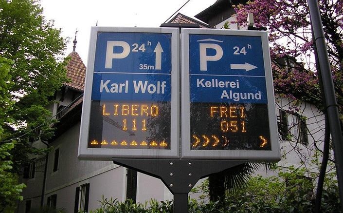Variable Message Board for Car Parks