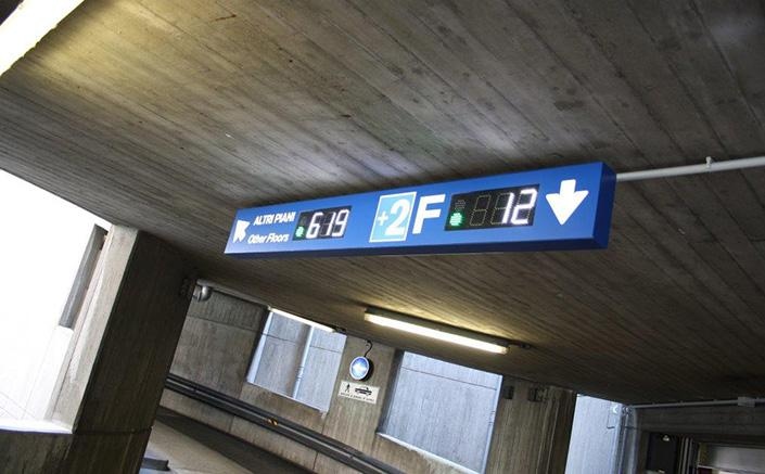 Variable Message Board for Car Parks