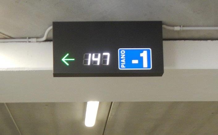 Variable Message Board for Car Parks