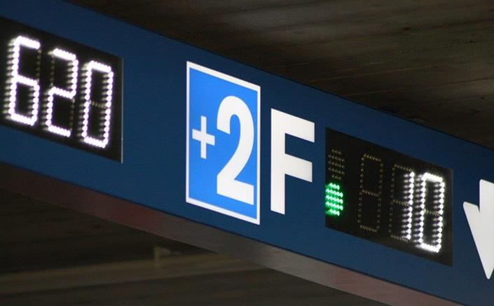 Variable Message Board for Car Parks