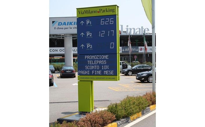 Variable Message Board for Car Parks