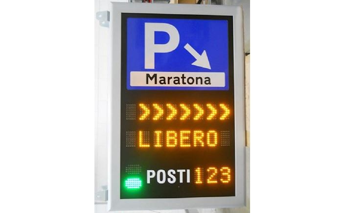 Variable Message Board for Car Parks
