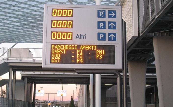 Variable Message Board for Car Parks
