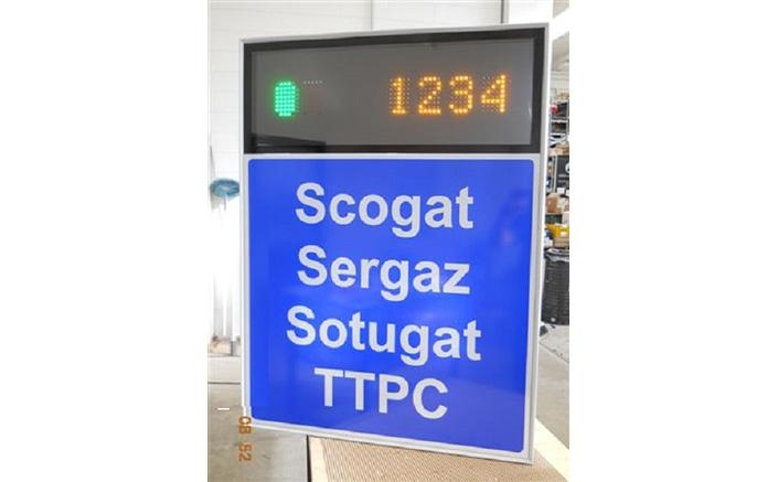 Variable Message Board for Car Parks