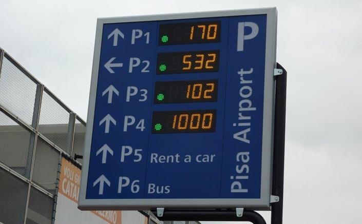 Variable Message Board for Car Parks
