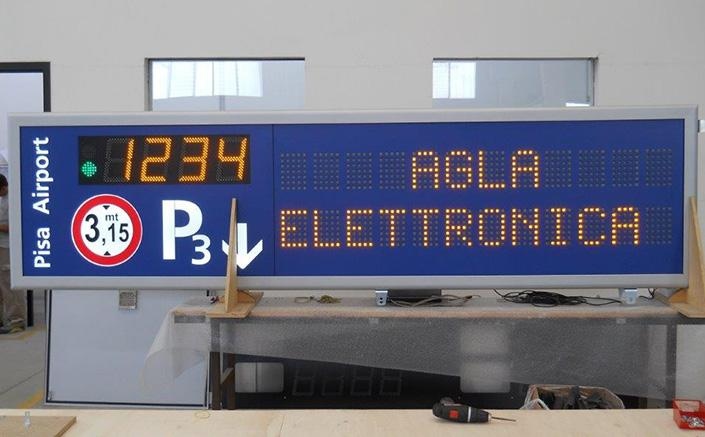 Variable Message Board for Car Parks