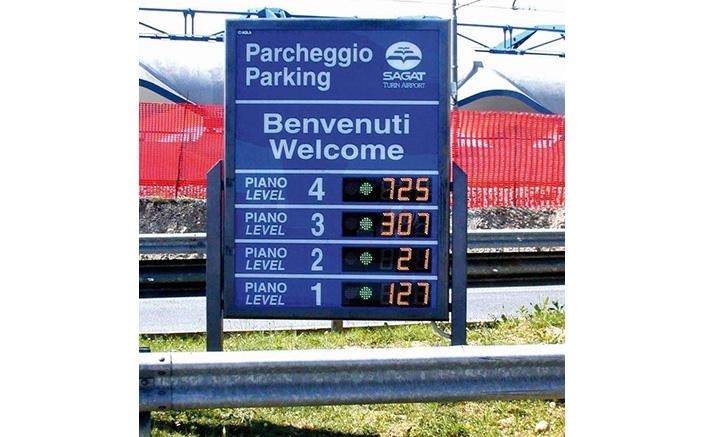 Variable Message Board for Car Parks