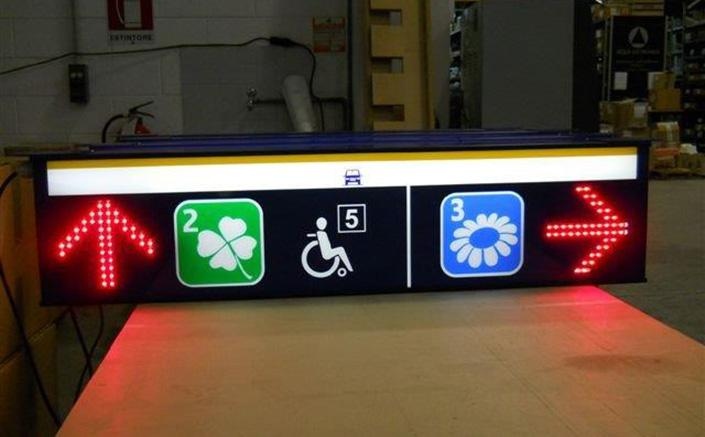 Variable Message Board for Car Parks