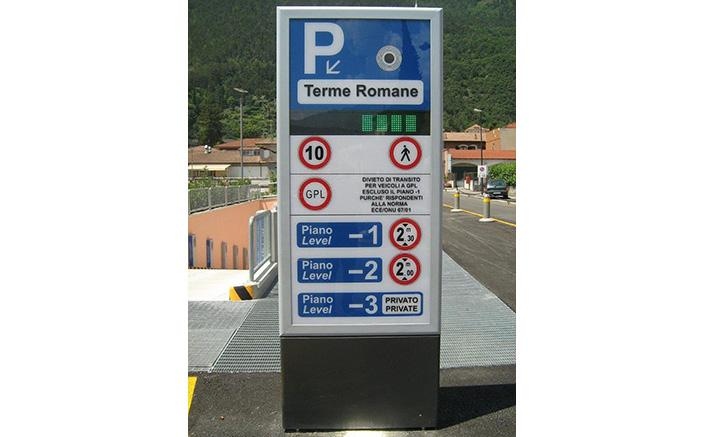 Variable Message Board for Car Parks