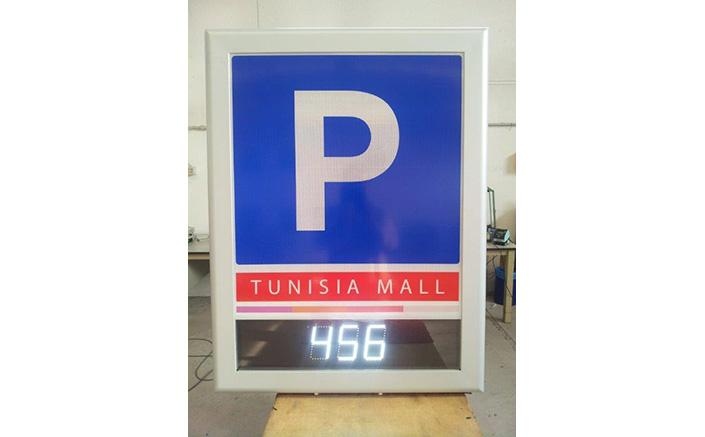 Variable Message Board for Car Parks