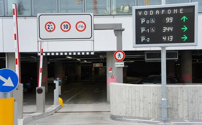 Variable Message Board for Car Parks