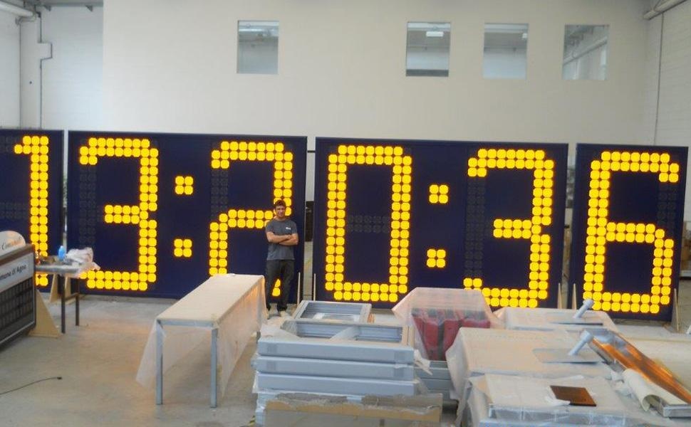 display a grandi cifre