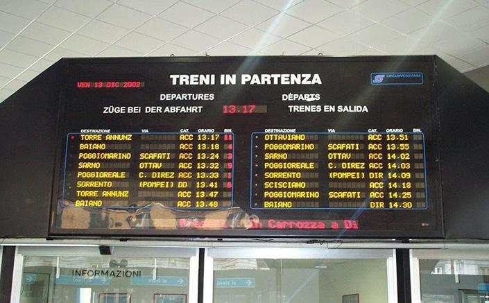 LED panels for Arrivals and Departures