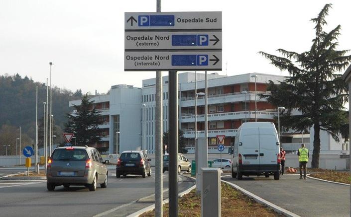 Car park guidance signage
