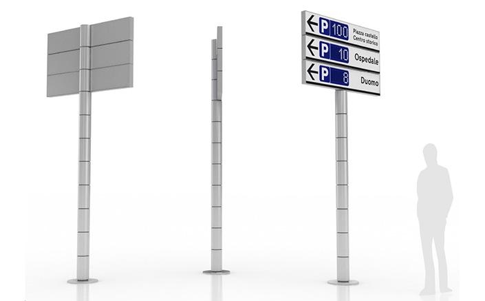 Car park guidance signage