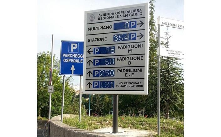 Car park guidance signage