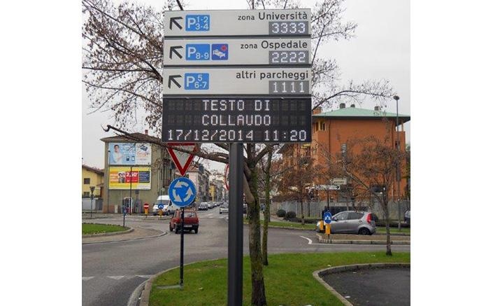 Car park guidance signage