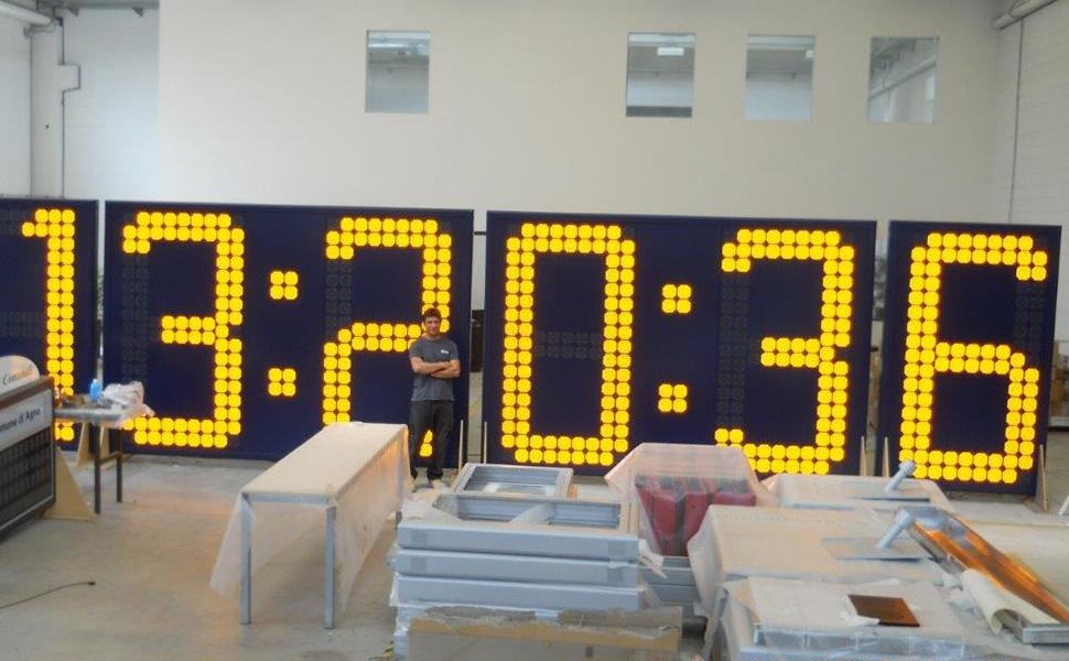 display a grandi cifre