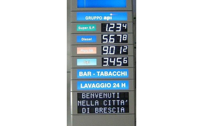 Prezziario carburante