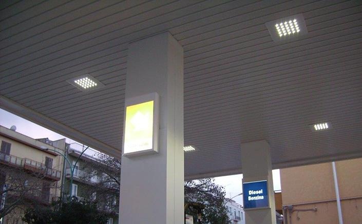 Illuminazione pensiline
